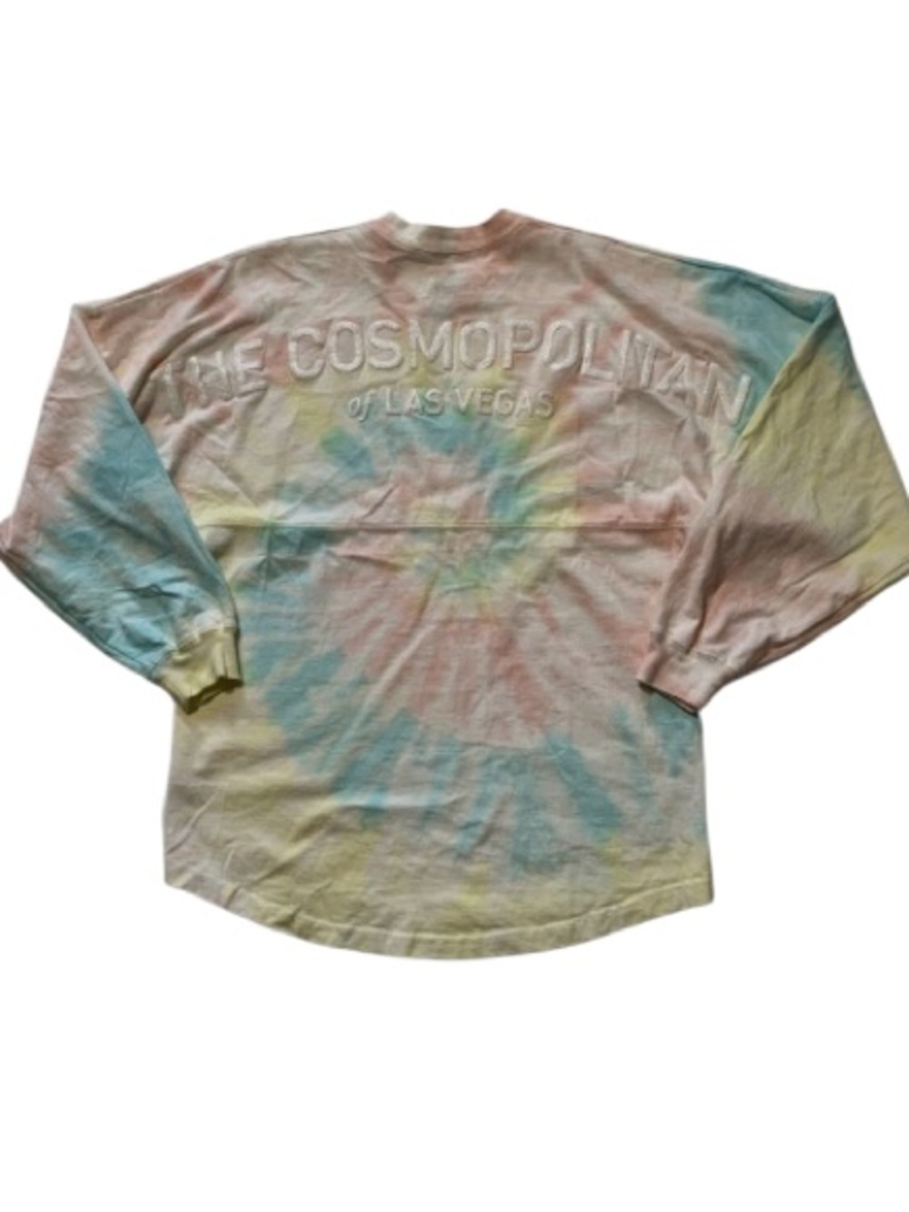 The Cosmopolitan of Las Vegas Tie-Dye Long Sleeve Spirit Jersey Top. Size S